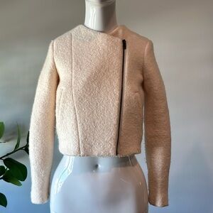 Banana Republic wool blend cropped jacket